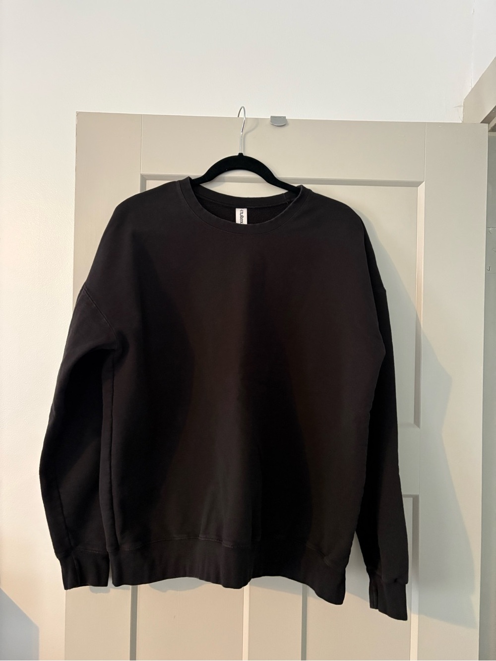 Tultex Black Crewneck Sweatshirt